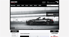 Desktop Screenshot of customtuning.ro